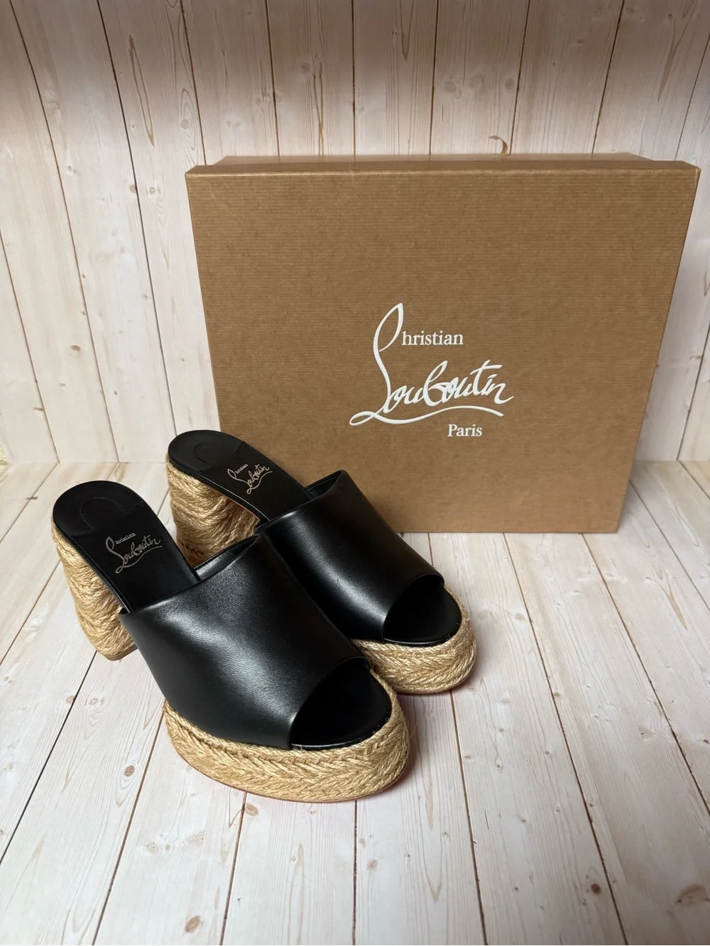 Christian Louboutin heel this